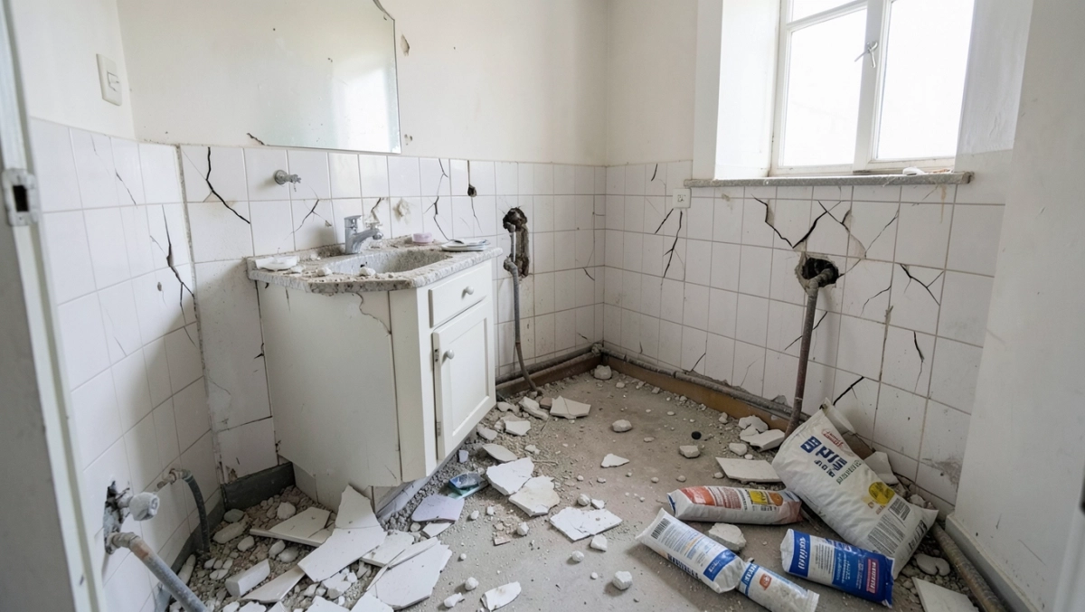 Ile trwa generalny remont łazienki