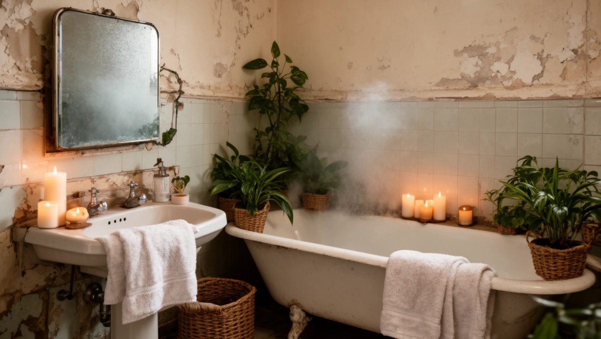 Jak odnowić starą łazienkę bez remontu