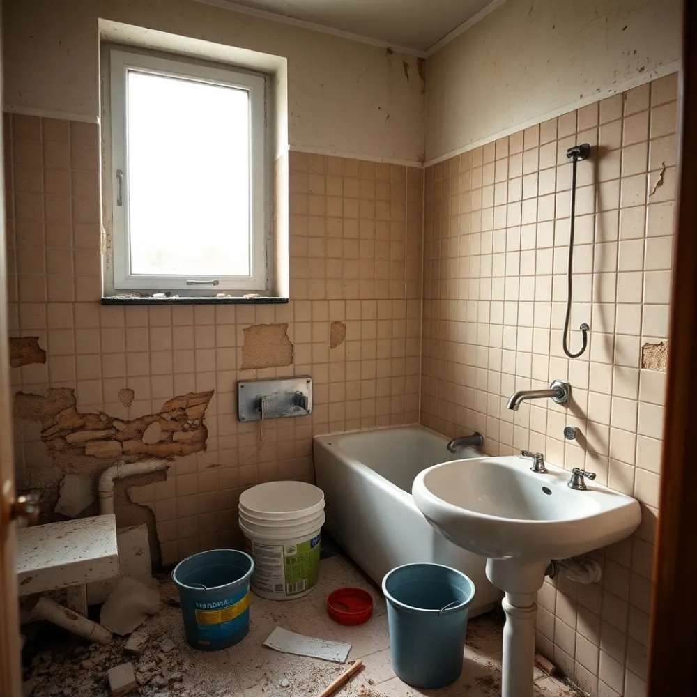 Remont starej łazienki