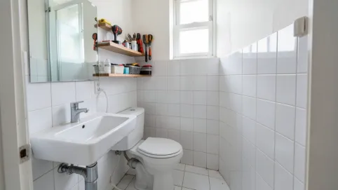 jak zrobić remont małej łazienki